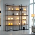 Sådan vælger du den perfekte reol med hylder til lamper